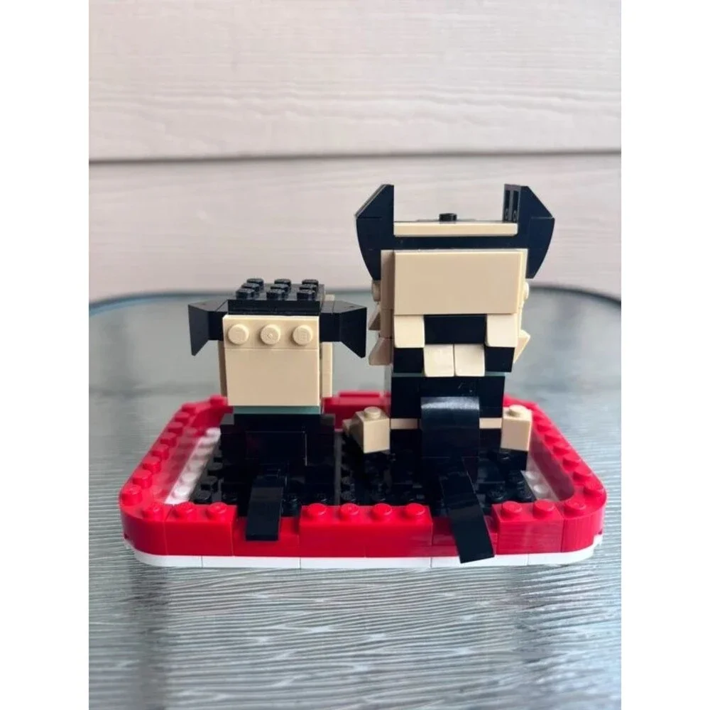 Lego Brickheadz German Shepherd and German Shepherd puppy